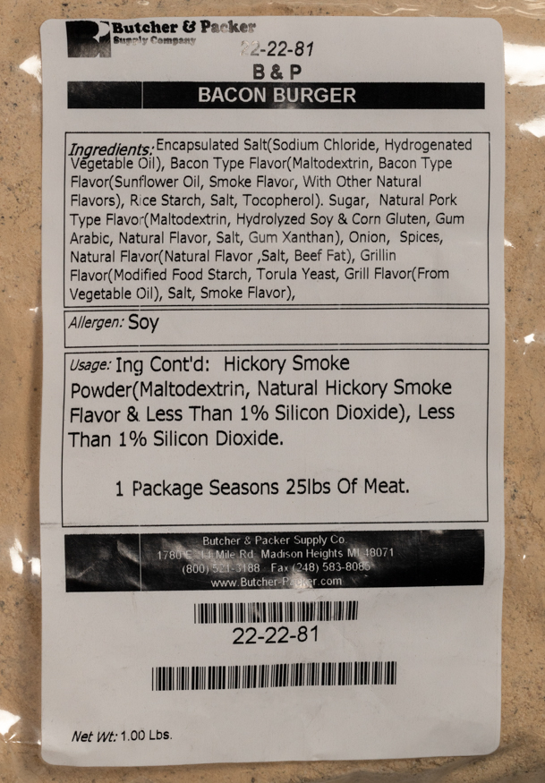 Bacon Burger Seasoning